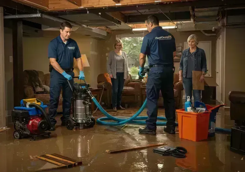 Basement Water Extraction and Removal Techniques process in Gregory, TX